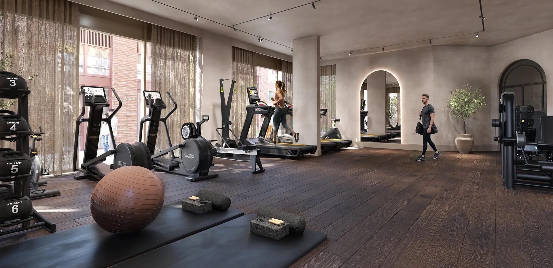 Residents' gym