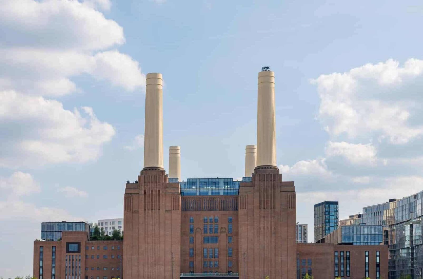 Battersea Power Station from across the River Thames