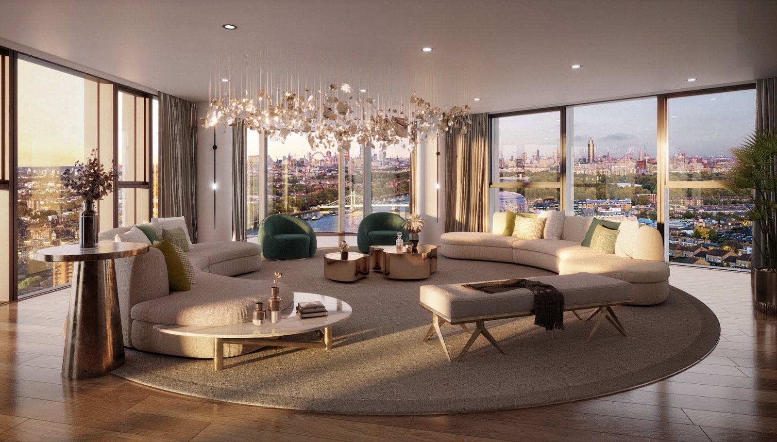 Apartment interior at Chelsea Waterfront