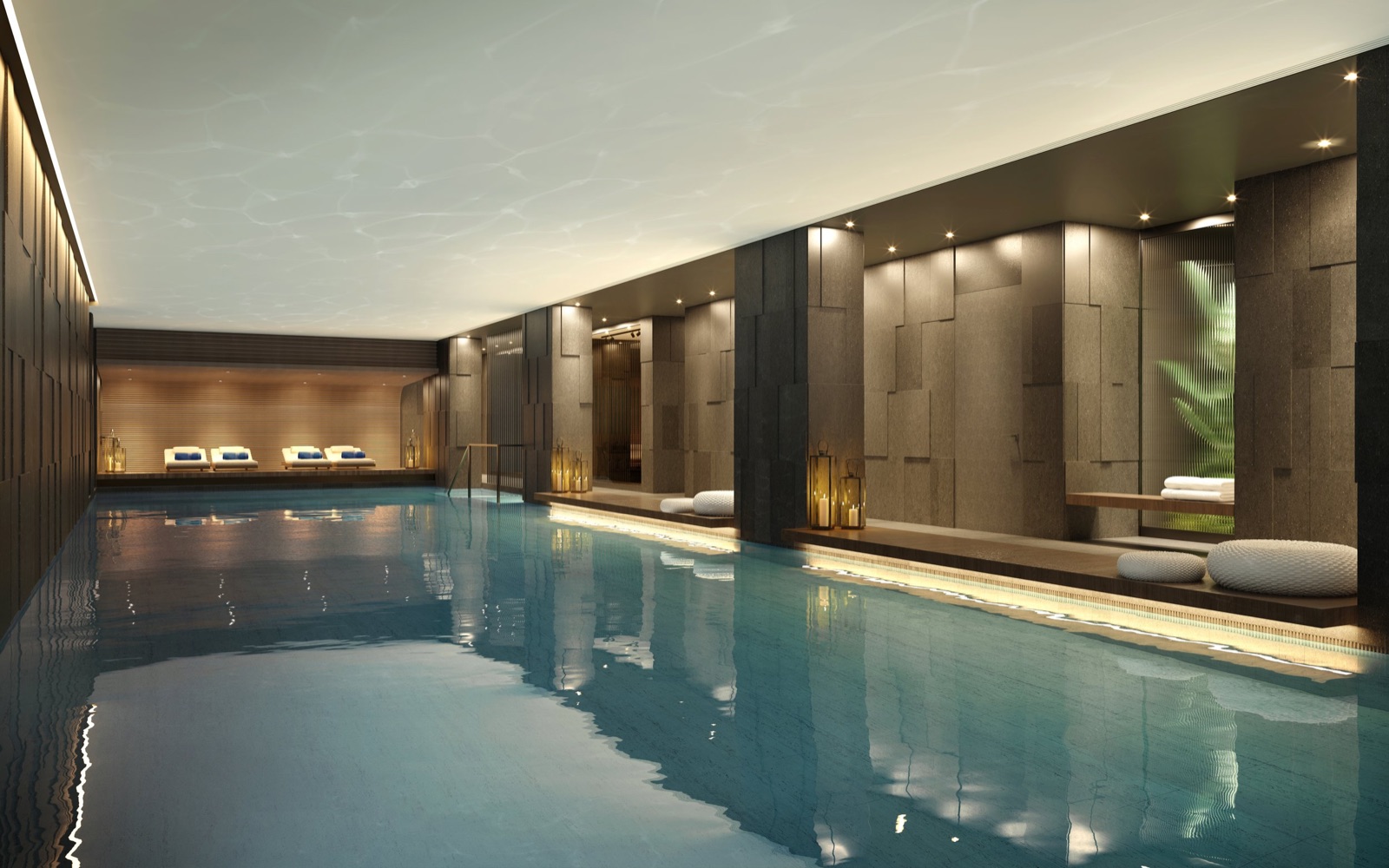 25-metre pool and spa
