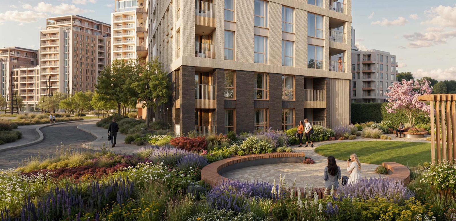One King's Road Park Foster + Partners towers